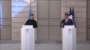 France - Ukrainian President Volodymyr Zelenskyy met with his French counterpart Emmanuel Macron - screen grab Reuters