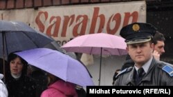 Protesti radnika Sarabona, 20. januar 2011