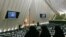 Iran - Iranian women follow a parliamentary session to approve newly appointed oil minister Gholam Hossein Nozari and industry minister Ali Akbar Mehrabian in Tehran, 14Nov2007