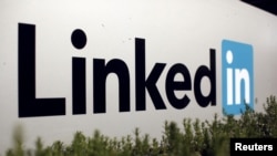 U.S. -- The logo for LinkedIn Corporation is shown in Mountain View, California, February 6, 2013