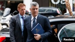 Hashim Thaci u Briselu 19. aprila 2013.