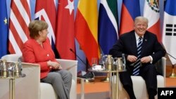 Германиянын канцлери Ангела Меркел жана АКШ президенти Дональд Трамп