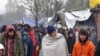Početak novembra u 'Vučjaku': Šatori prokišnjavaju, zalihe hrane pri kraju