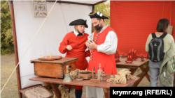 Крымский военно-исторический фестиваль в историческом парке на Федюхиных высотах, Севастополь, 25 сентября 2021 года