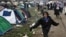 Izbeglički kamp u grčkom, pograničnom mestu Idomeni