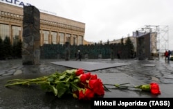 Памятник жертвам политических репрессий "Стена скорби" в Москве