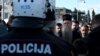Монтенегронун полициясы менен православ чиркөөсүнүн өкүлдөрү, Подгорица. Декабрь, 2019-жыл. 