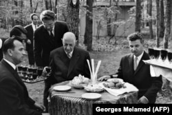 De Gaulle în 1968 la București cu Nicolae Ceaușescu