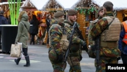 Солдати на вулицях Брюсселя (ілюстраційне фото)