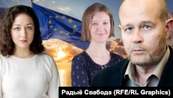 Анстасія Касьцюгова, Кацярына Глод, Юры Дракахруст, каляж