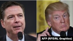 James Comey və Donald Trump (kombo)