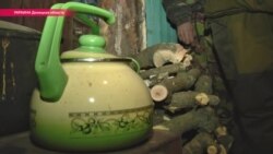 «Подземные города» из блиндажей: как живут на Донбассе (видео)