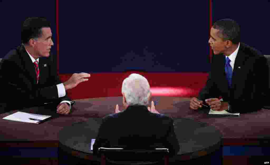 Третьи президентские дебаты. Бока-Ратон, Флорида, 22 октября 2012 года.