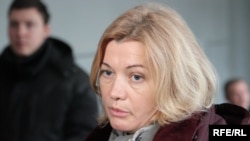 Член гуманітарної підгрупи Тристоронньої контактної групи з урегулювання конфлікту на Донбасі Ірина Геращенко