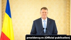 Romania -- Romanian President Klaus Iohannis, Bucharest