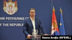 Presidenti i Serbisë, Aleksandar Vuçiq. 