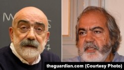 Ahmet Altan (sol) və qardaşı Mehmet Altan