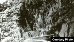 Barajul Vidraru în 1970