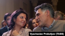 Glavna urednica RT-a, Margarita Simonjan, sa suprugom Tigranom Keosajanom, filmskim režiserom 