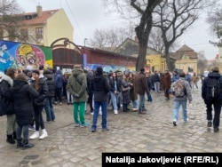 Protest u Subotici, Srbija, 22. januar 2025.