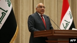 Kryeministri irakian, Adel Abdel Mahdi.