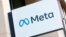A Meta logója Brüsszelben