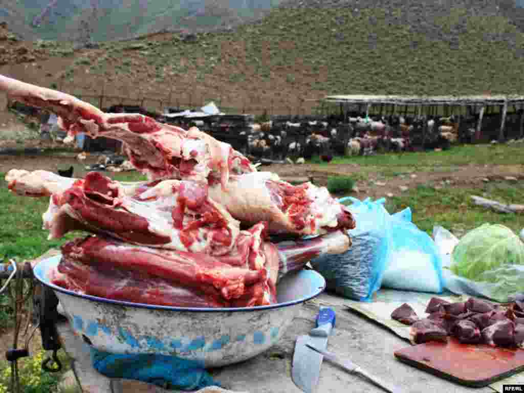 Turkmenistan is 90th on the list, with a recorded consumption of 41 kilograms of meat a year.