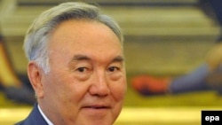 Kazakh President Nursultan Nazarbaev (file photo)