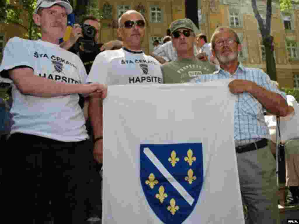 Protest boraca u bivšoj Dobrovoljačkoj #10