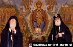 Патриарх Варфоломей и Илия II, 2003 год