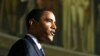 U.S. President Barack Obama speaks at the National Archives on May 21.