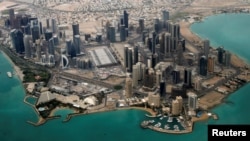 Pamje e zonës diplomatike të Katarit.