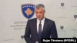 Косовскиот претседател Хашим Тачи