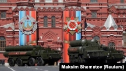 Russian S-400 Triumph medium-range and long-range surface-to-air missile systems