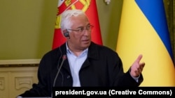 ანტონიუ კოშტა, პორტუგალიის ყოფილი პრემიერ-მინისტრი, კიევი, 21 მაისი, 2022