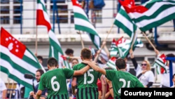 Абхазские футболисты забили в шести матчах 16 голов и пропустили только четыре, но заняли в итоге девятое место среди шестнадцати участников турнира