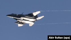 Израиль әскери әуе күштерінің F-15 ұшағы (көрнекі сурет)