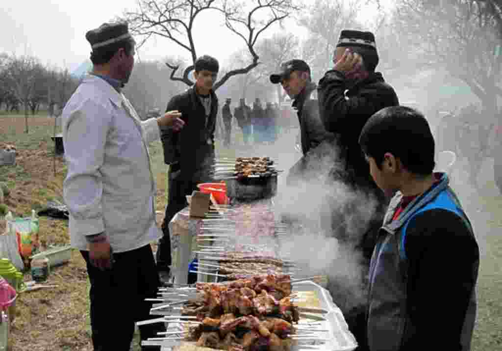 Celebrations of Norouz in Vorukh, a Tajik enclave in Kyrgyzstan.