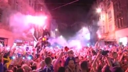 Sarajevo Cheers Bosnian Youth Basketball Champs