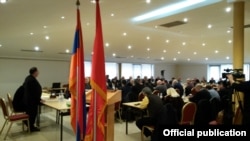 Armenia - Leaders of the Armenian Revolutionary Federation meet in Yerevan, 1 February 2018.