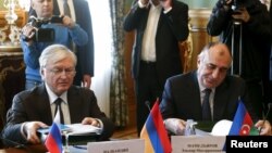 Elmar Məmmədyarov və Edward Nalbandian