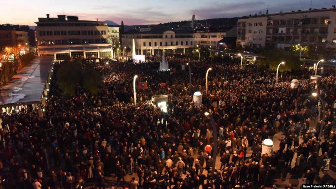 Peti protest u Podgorici