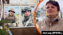 Славко і Женя – сини Людмили Кушнір, військовослужбовці полку «Азов». Обидва загинули на Донбасі