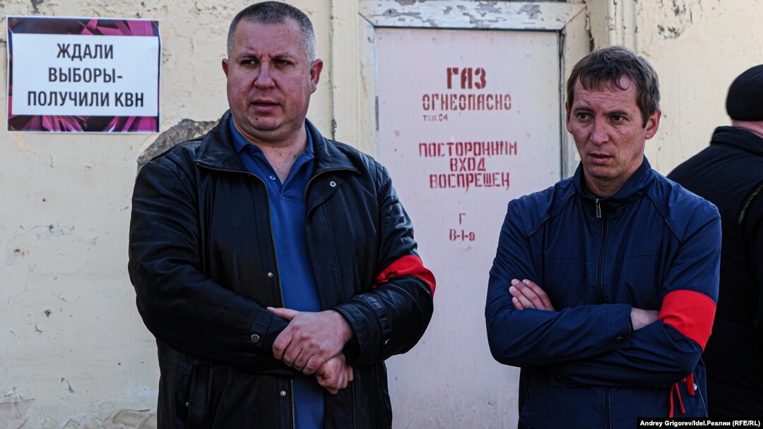 Владимир Колодцев и Евгений Хабибуллин. 