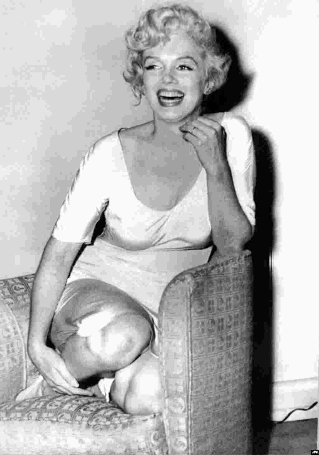 Marilyn Monroe, a few months before she died in 1962.