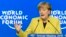 Շվեյցարիա - Գերմանիայի կանցլեր Անգելա Մերկելը ելույթ է ունենում Դավոսի համաժողովում, 22-ը հունվարի, 2015թ․