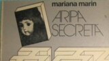 Detaliu de pe coperta volumului „Aripa secretă”, de Mariana Marin (Cartea Românească, 1986)