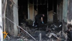 Two Banks Destroyed In Odesa, Ukraine
