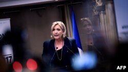 Liderja e Frontit Kombëtar francez, Marine Le Pen 
