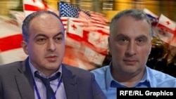 Торнике Шарашенидзе и Виктор Кипиани (коллаж)